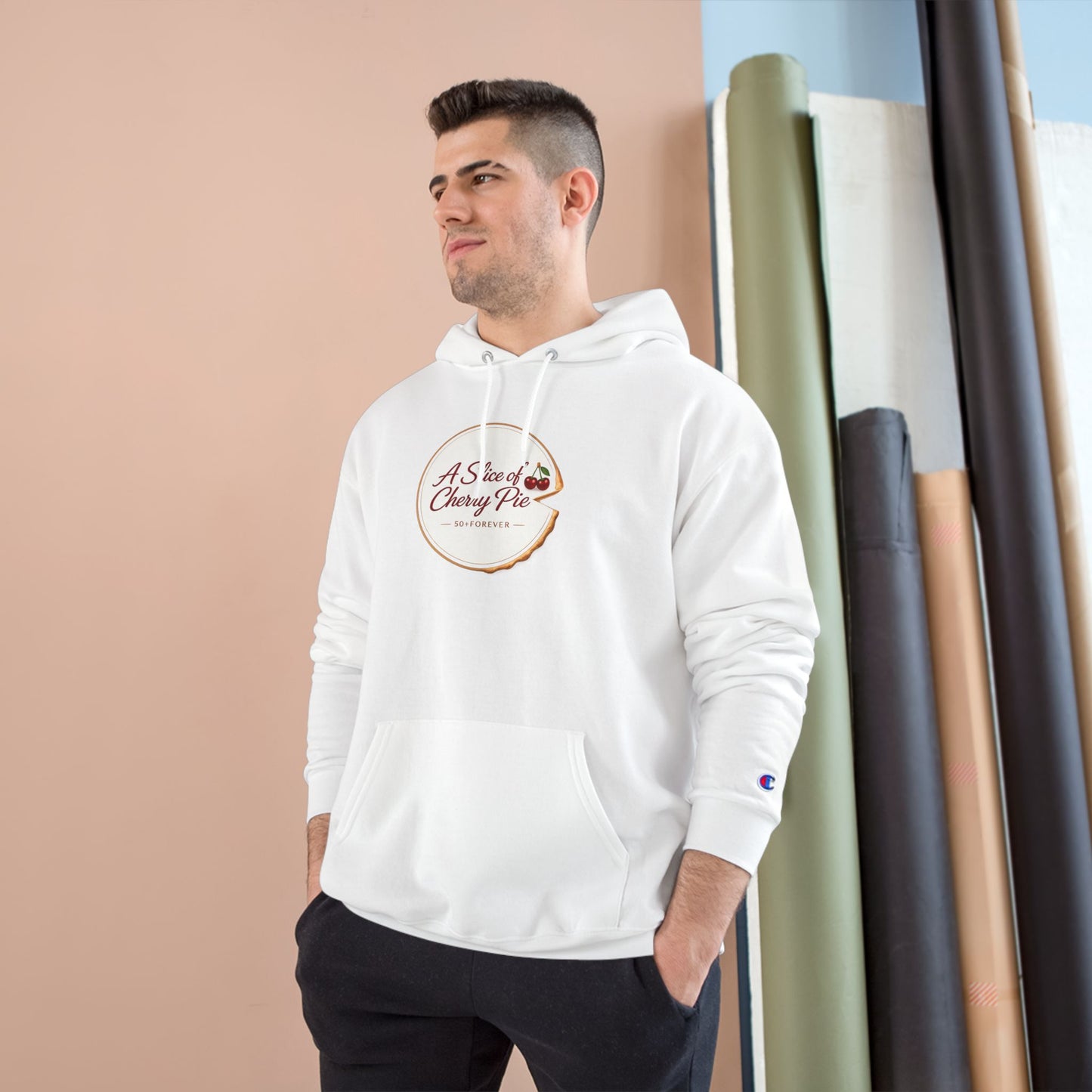 Cherry Pie Slice Hoodie – "A Slice of Cherry Pie" Graphic Hoodie