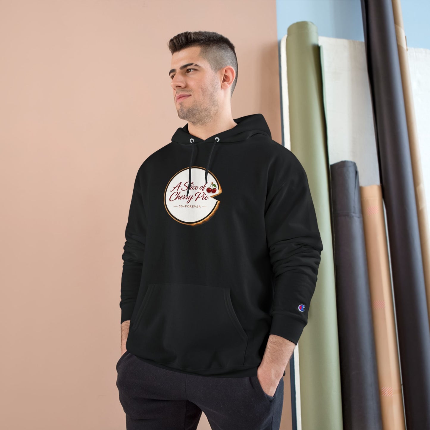 Cherry Pie Slice Hoodie – "A Slice of Cherry Pie" Graphic Hoodie