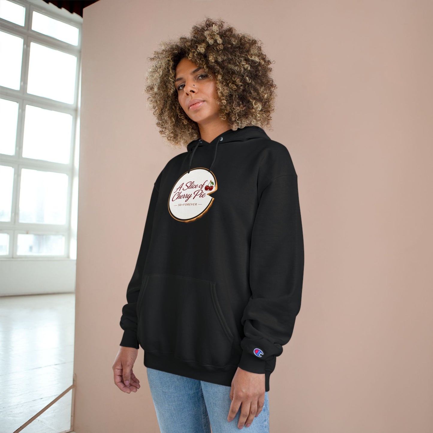 Cherry Pie Slice Hoodie – "A Slice of Cherry Pie" Graphic Hoodie